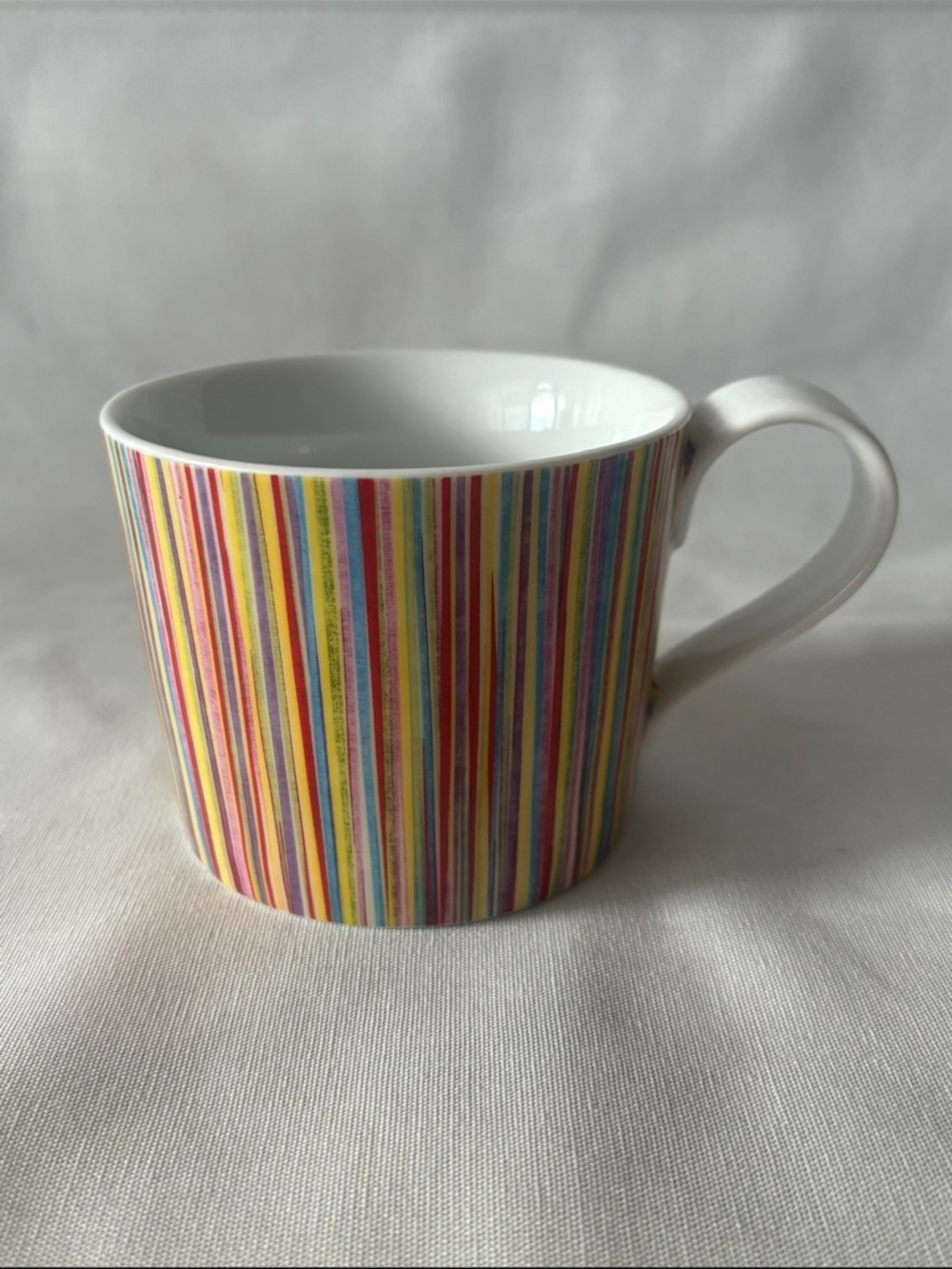 Starbucks 2008 Rainbow Stripe Ceramic Mug